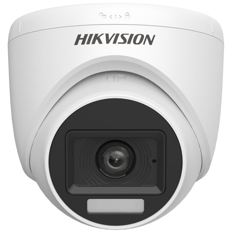[DS-2CE76K0T-LPFS] Hikvision DS-2CE76K0T-LPFS 3K Smart Hybrid Light Indoor Turret Camera, 2.8mm / 3.6mm, Built-in Mic