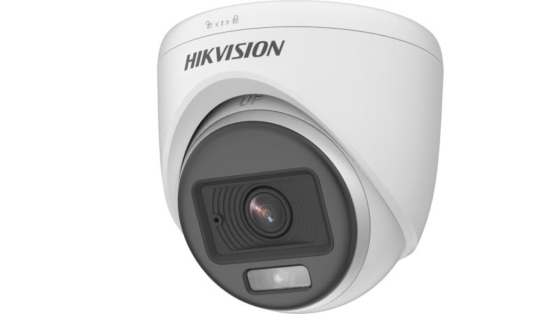 [DS-2CE70KF0T-PFS-B36] Hikvision DS-2CE70KF0T-PFS 3K ColorVu Indoor Audio Turret Camera, 3.6mm, F1.0, Built-in Mic