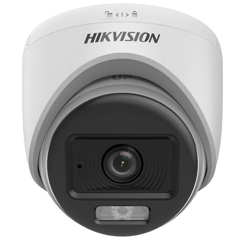 [DS-2CE70KF0T-LPFS-B36] Hikvision DS-2CE70KF0T-LPFS 3K ColorVu Smart Hybrid Light Indoor Turret Camera, 3.6mm, Built-in Mic