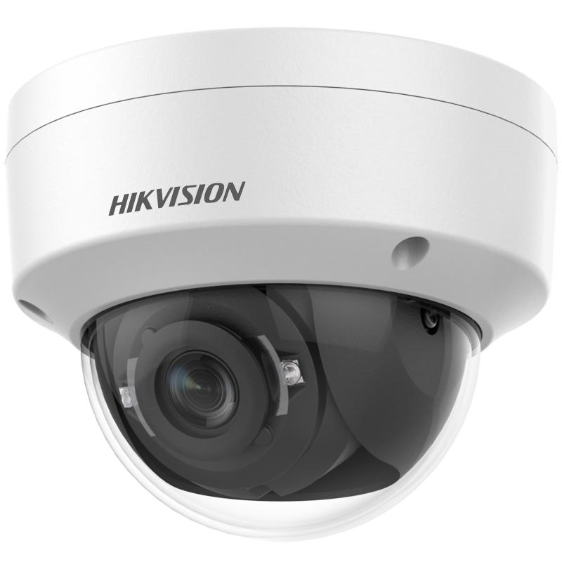 [DS-2CE57U1T-VPITF] Hikvision DS-2CE57U1T-VPITF 4K 8MP Vandal-Proof Dome Camera, 2.8mm / 3.6mm, EXIR 30m, IK10