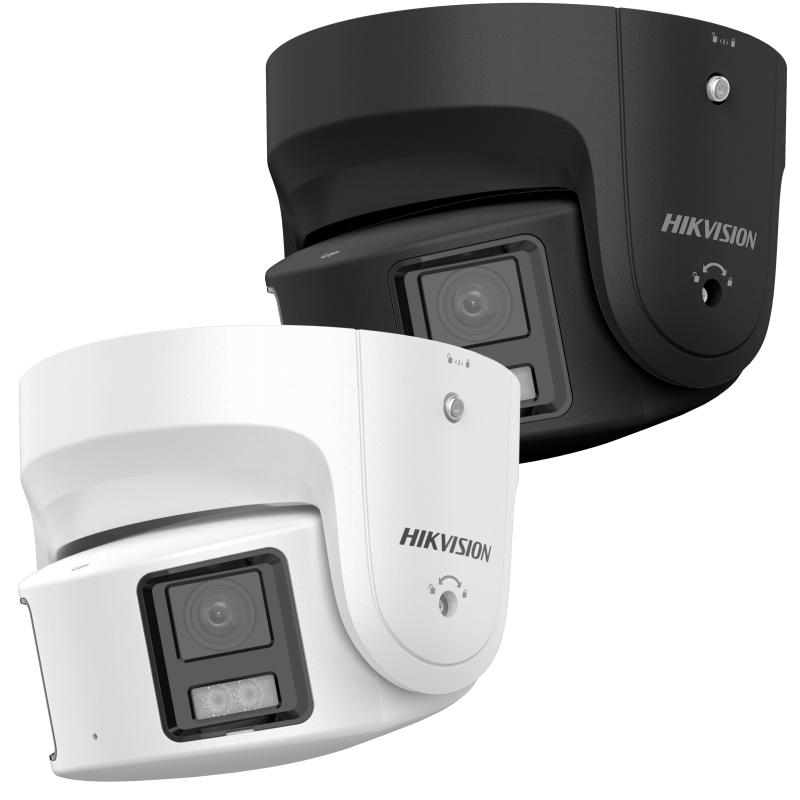 [DS-2CD2387G2P-LSU/SL] Hikvision DS-2CD2387G2P-LSU/SL 8MP Panoramic ColorVu Turret IP Camera, 180°, 4mm Dual Lens, Strobe