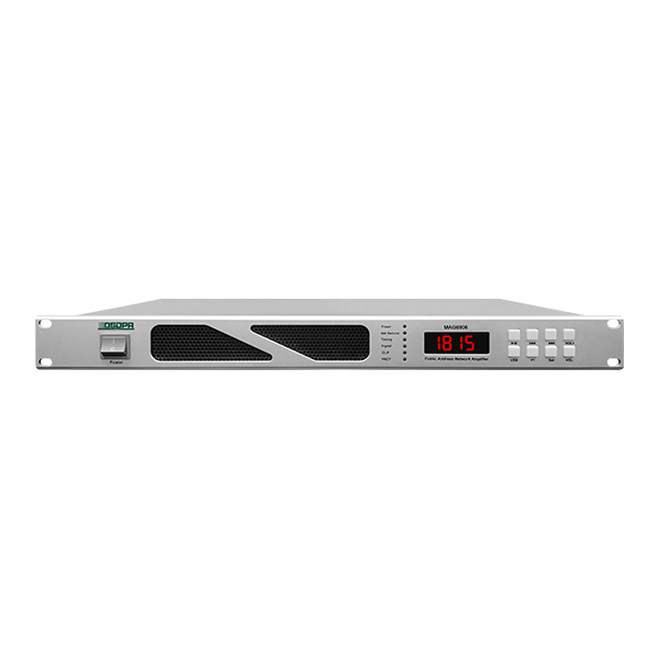 DSPPA MAG6812 1U 120W IP Network PA Amplifier with MP3, USB 