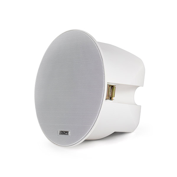 DSPPA POE6311 PoE IP Network Ceiling Speaker, 2x9W Built-in 
