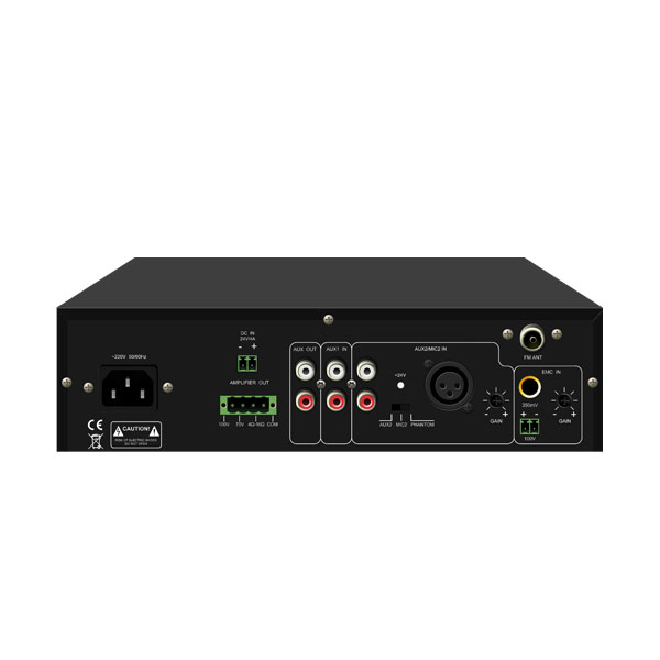 DSPPA MP120UB 120W Mini Digital Mixer Amplifier with USB, FM