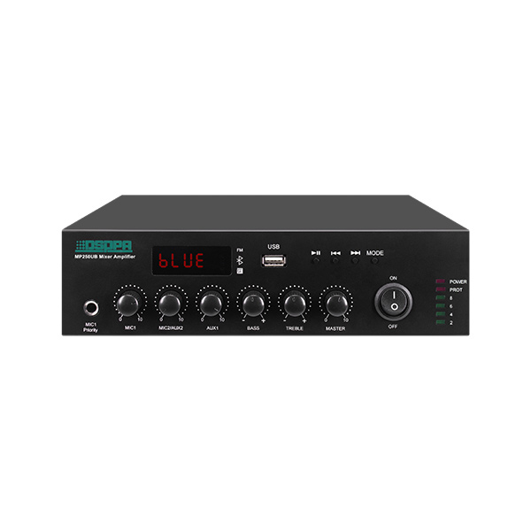 DSPPA MP250UB 250W Mini Digital Mixer Amplifier with USB, FM