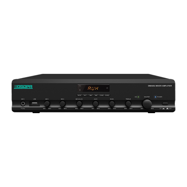 DSPPA DMA250U 250W Digital Mixer Amplifier with Bluetooth, U
