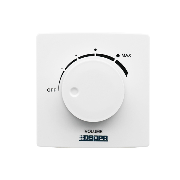 [WH-1II] DSPPA WH-1II Wall Volume Controller for 100V/70V PA Speakers, Emergency Override