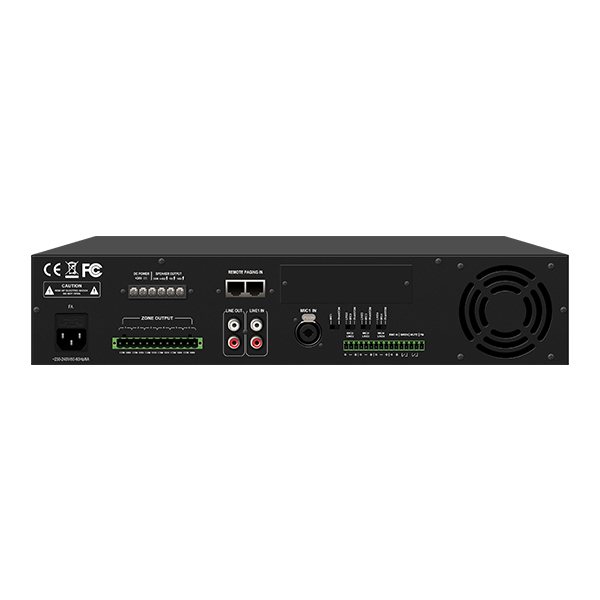 DSPPA DMA6500U 500W 6-Zone Mixer Amplifier with Bluetooth, U