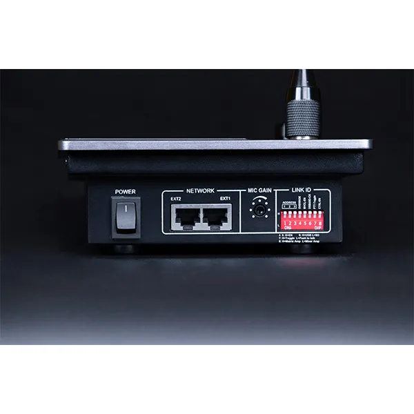 DSPPA DMA20 6-Zone Remote Paging Station, Up to 600m, Chime 