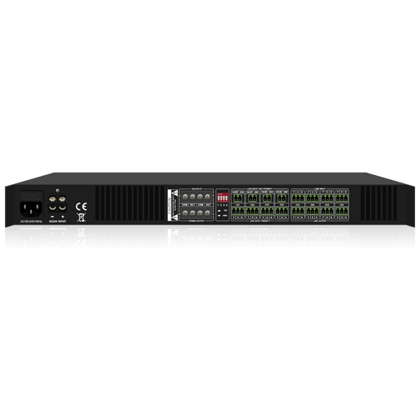 DSPPA DA4250 4x250W 4-Channel Class D Digital Power Amplifie
