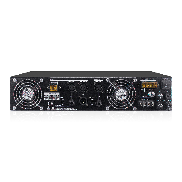 DSPPA MP6450 500W PA Power Amplifier, 100V/70V/4Ω Outputs, 2