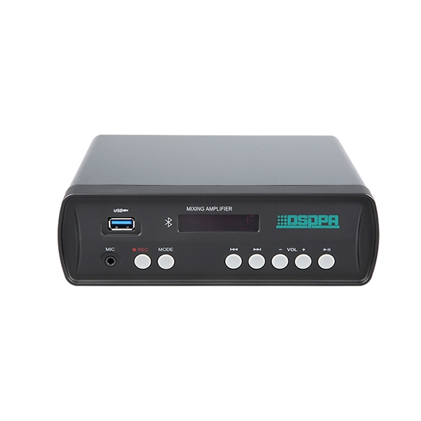 DSPPA Mini60 2x30W Mini Digital Mixer Amplifier with USB & B