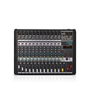 DSPPA DMX12 12-Channel Audio Mixer with DSP Effects, USB & B
