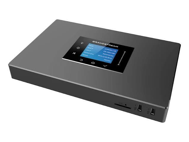 سنترال IP احترافي UCM6302 يدعم حتى 1000 مستخدم و100 مكالمة متزامنة، مع إمكانيات اجتماعات صوتية ومرئية وواجهة FXO/FXS