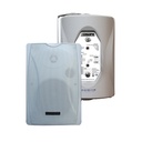 DSPPA DSP8064W 40W 2-Way Wall Mount Speaker (White) with Pow