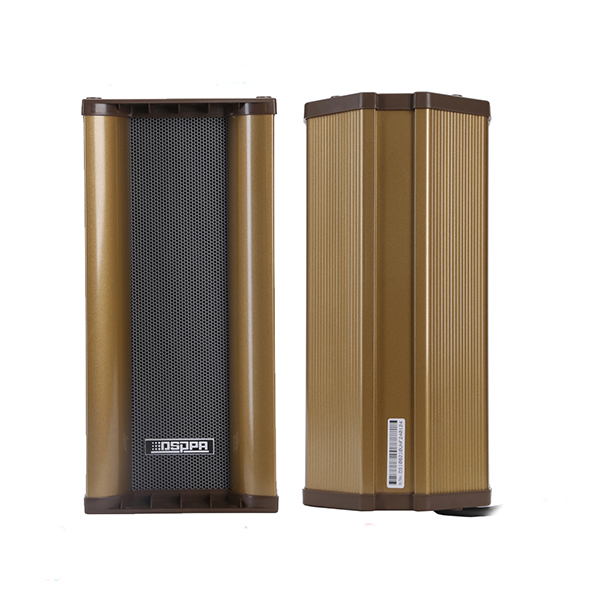[DSP108] DSPPA DSP108 10W Two-Way Outdoor Waterproof Column Speaker, Aluminum