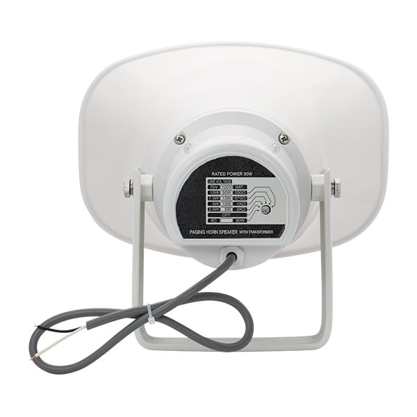 DSPPA DSP1130 30W Weatherproof Horn Speaker with Power Tap, 