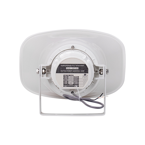 DSPPA DSP1650 50W Weatherproof Horn Speaker with Power Tap, 