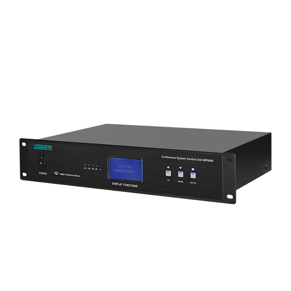 DSPPA MP9866 Digital Conference System Controller, LCD Displ