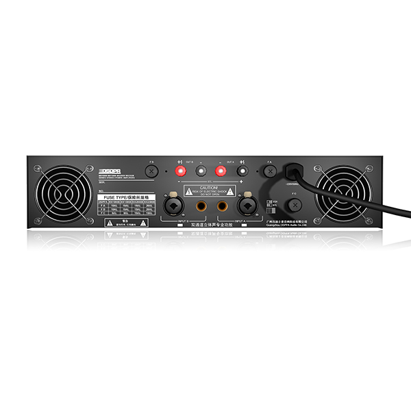 DSPPA MX2000II Professional Stereo Power Amplifier, 2x300W @