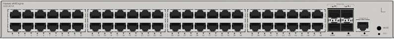 [S220-48P4X] Huawei eKit S220-48P4X 48-Port Gigabit PoE+ Managed Switch, 4 x 10GE SFP+, 380W