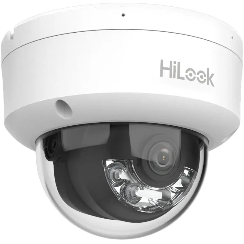  HiLook 2MP Smart Hybrid Light Fixed Dome Network Camera