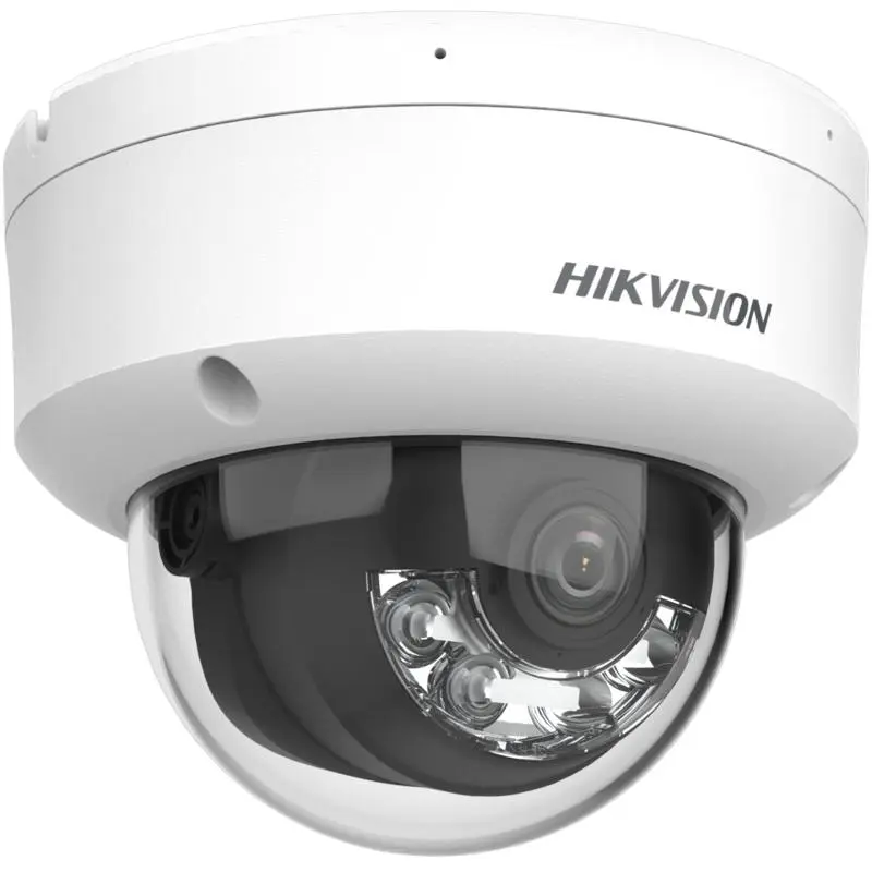  Hikvision 6MP Smart Hybrid Light Fixed Dome Network Camera Built-in mic