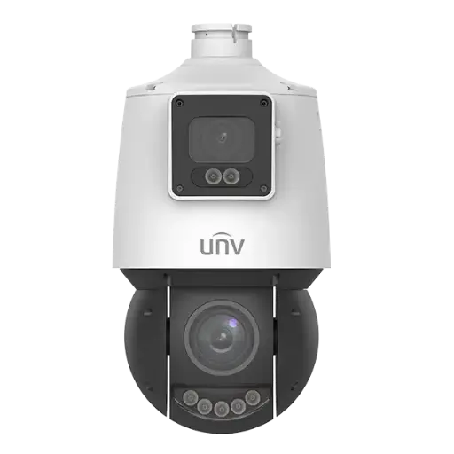 [IPC94144SFW-X25-F40C]  Uniview 4MP+4MP Lighthunter Dual-lens Network PTZ Camera