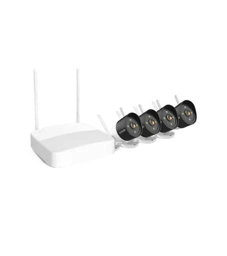 [K4W-3TC V2.0] Tenda 4 Channel Wireless HD Video Security Kit 