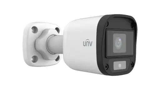 [UAC-B115-F28-W] Uniview 5MP ColorHunter Fixed Warm Light Bullet Analog Camera